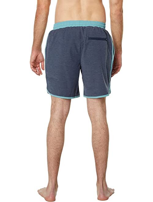 L.L.Bean 7" All Adventure Swim Shorts Solid