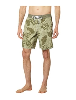 Waterman Throwback Print 2 Boardshorts 19"