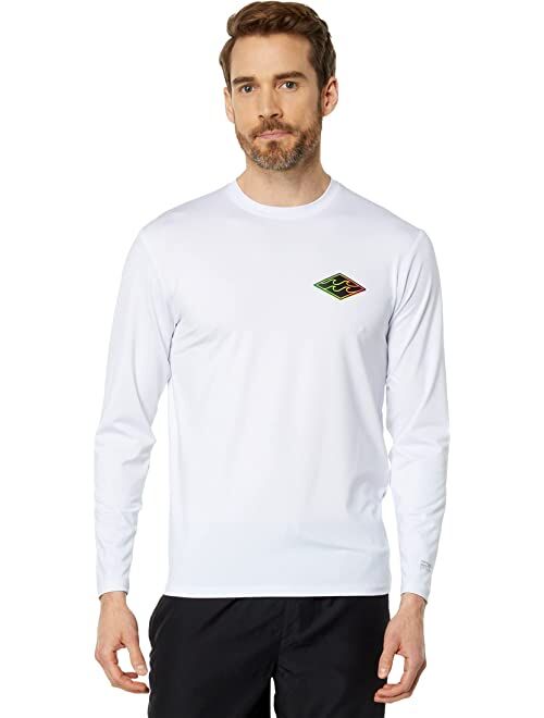 Billabong Crayon Wave Loose Fit Long Sleeve Surf Tee