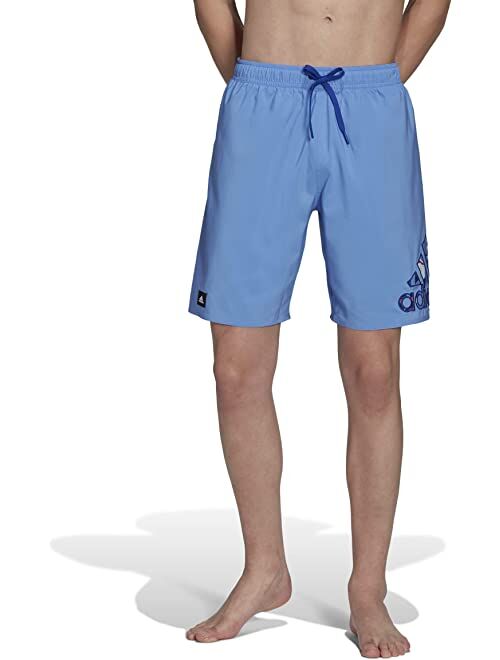 adidas Seasonal Floral Classics Logo 19" Swim Shorts