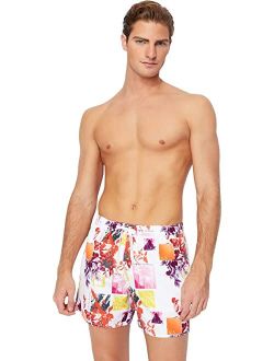 All Over Collage Print Swimshorts