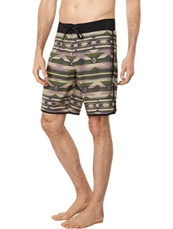 Mod Psych Scallop 19" Boardshorts