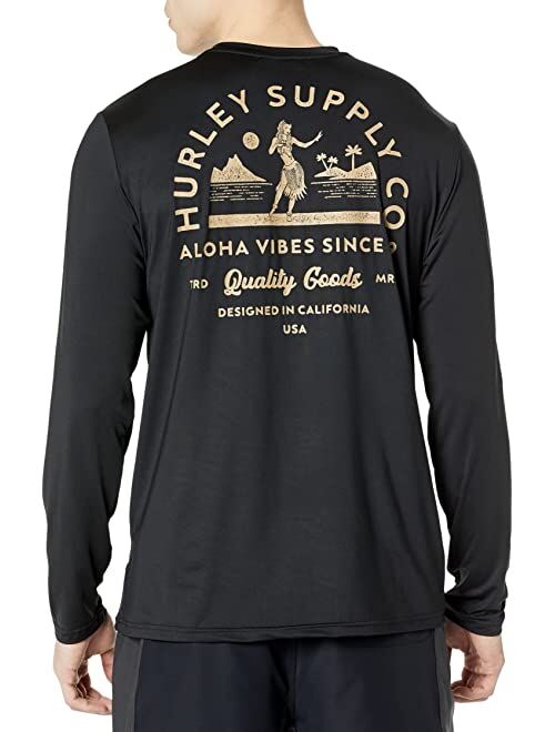 Hurley Hybrid UPF Long Sleeve Surf Tee