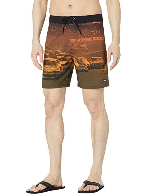 Hurley Phantom-Eco NASCAR Finishline 18" Boardshorts