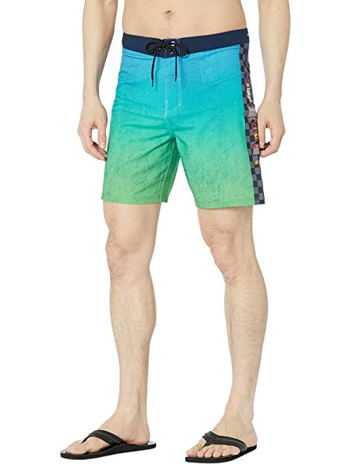 Hurley Phantom-Eco NASCAR Racetrack 18" Boardshorts