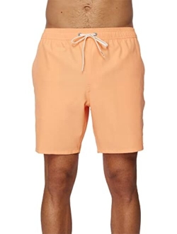 Hermosa Solid 17" Volley Swim Shorts