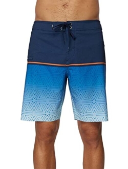 Hyperfreak Tech Trvlr Nomad 19" Scallop Boardshorts