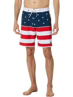 Hyperfreak Mysto Scallop Flag 19" Boardshorts