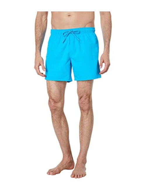 Lacoste Solid Elastic Waist Swim Trunks