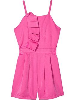 Ruffle Cutout Romper (Big Kids)