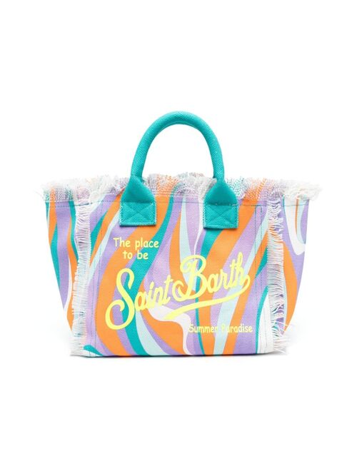 MC2 Saint Barth Kids Colette logo-print tote bag