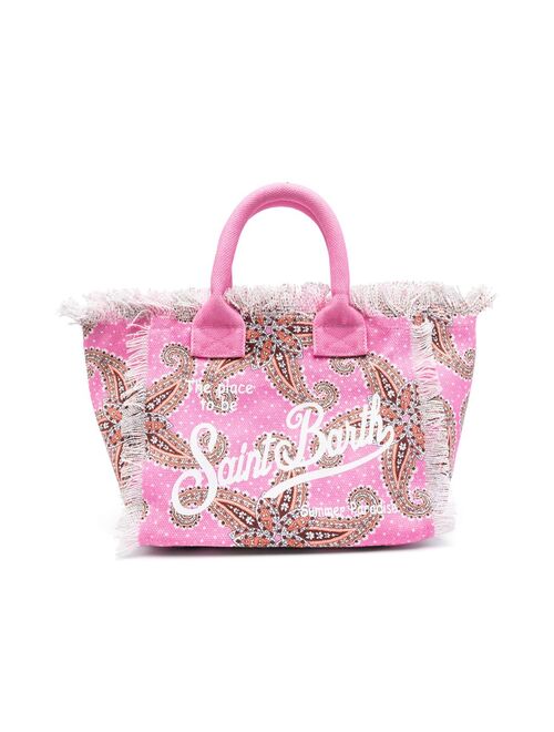 MC2 Saint Barth Kids Colette logo-print tote bag