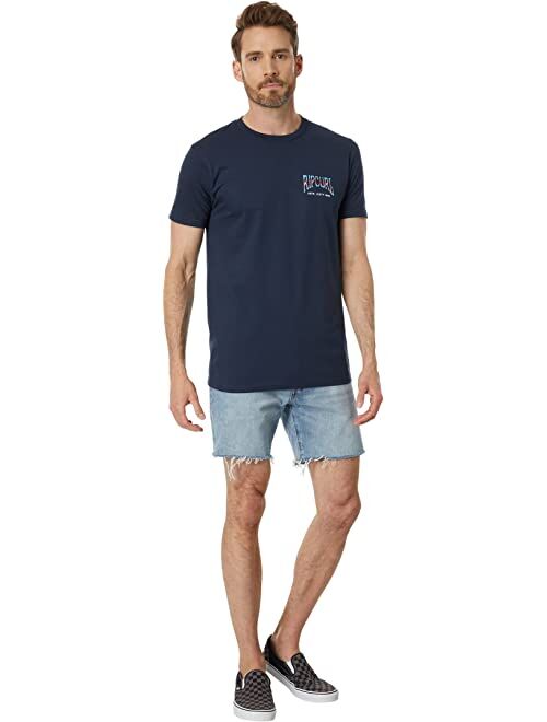 Rip Curl Americana Shred Premium Short Sleeve Tee