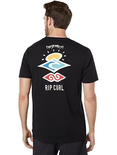 Rip Curl Search Icon Short Sleeve Tee