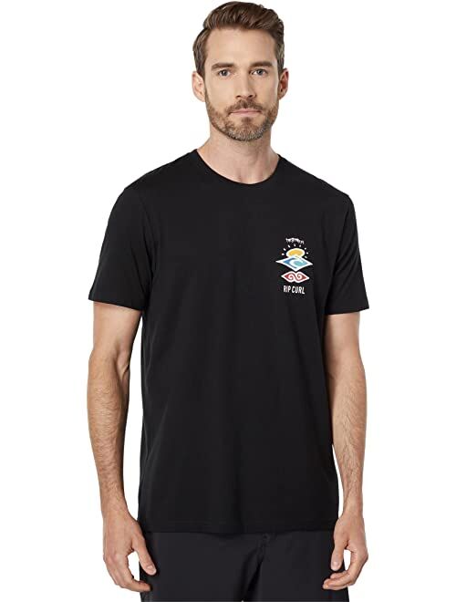 Rip Curl Search Icon Short Sleeve Tee