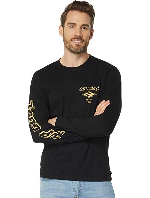 Rip Curl Fade Out Icon Long Sleeve Tee