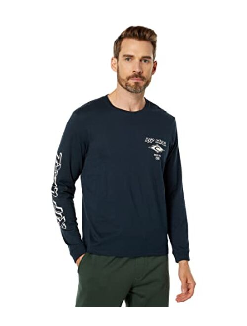 Rip Curl Fade Out Icon Long Sleeve Tee