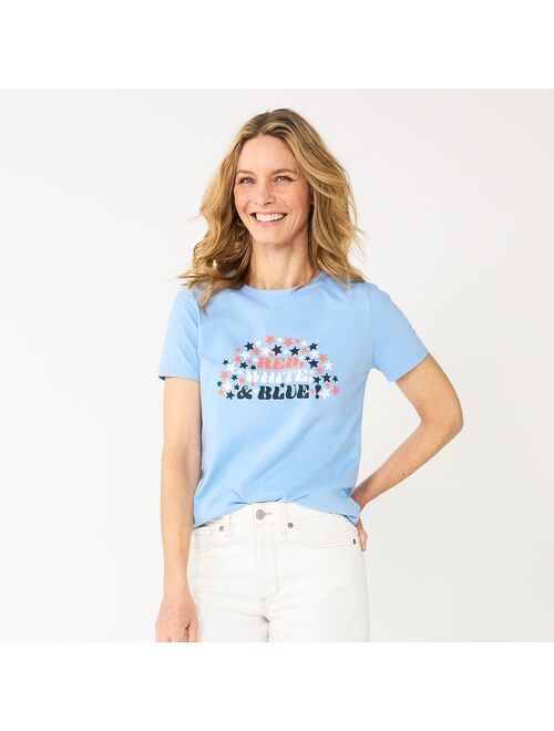 Women's Sonoma Goods For Life Patriotic Graphic Tee