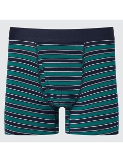 Cotton Striped Boxer Briefs