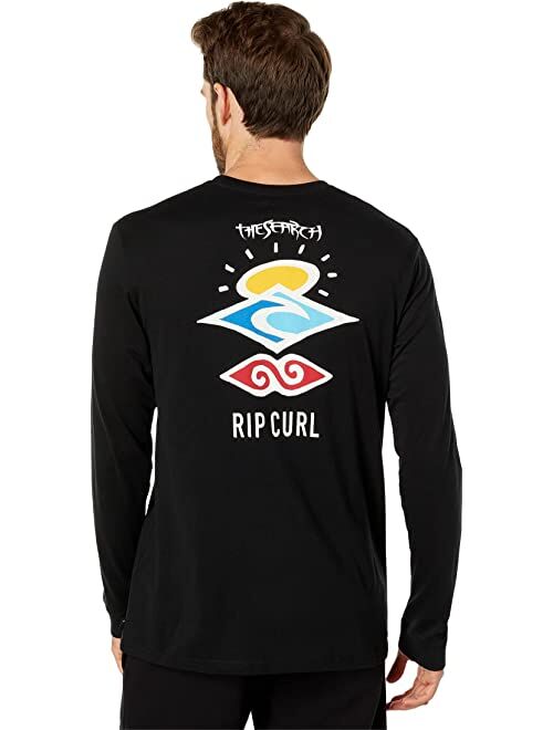 Rip Curl Search Icon Long Sleeve Tee