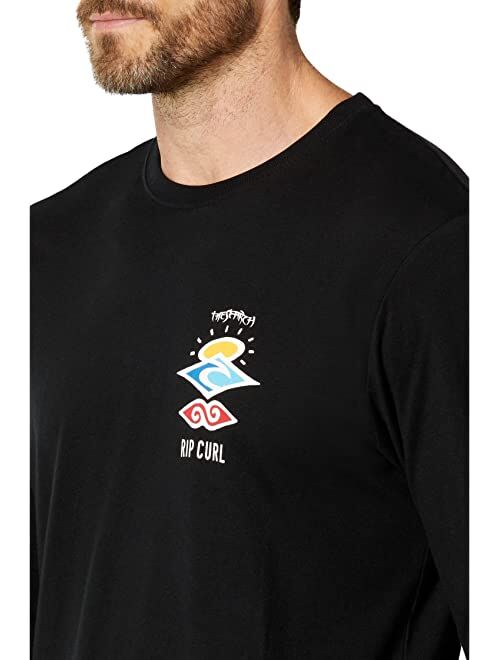 Rip Curl Search Icon Long Sleeve Tee