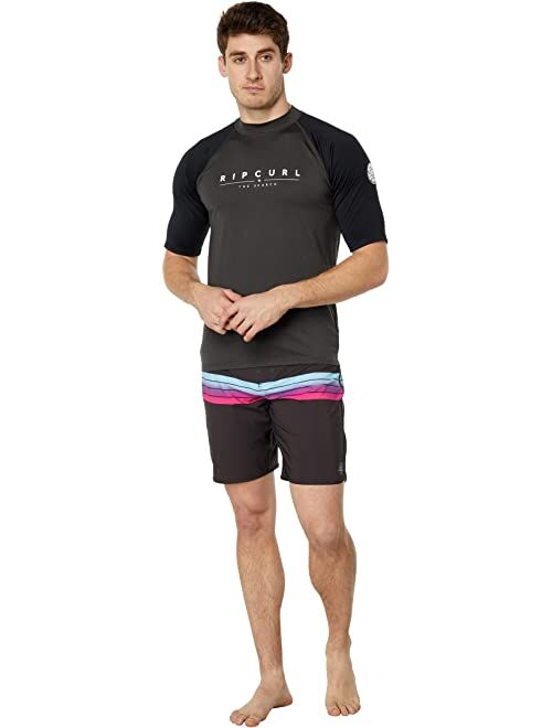 Rip Curl Shockwaves Relaxed Fit Short Sleeve UV Tee