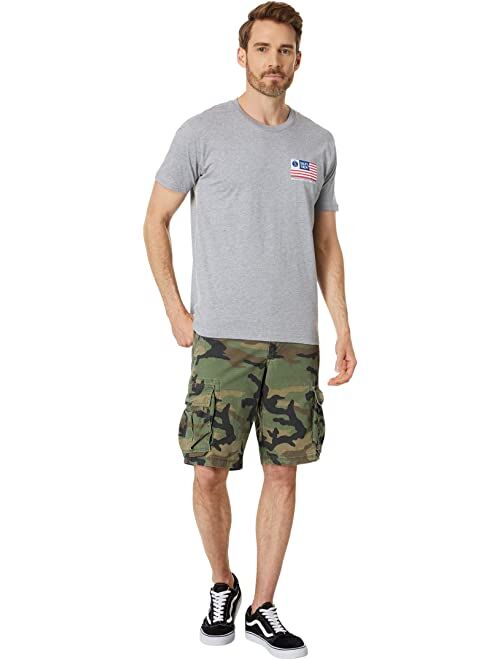 Salty Crew Freedom Flag Short Sleeve Tee