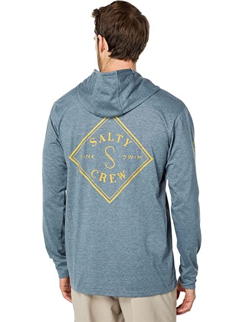 Salty Crew Tippet Pocket Hood Tech Tee