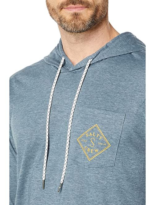 Salty Crew Tippet Pocket Hood Tech Tee