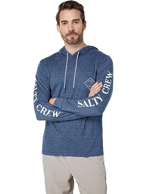 Salty Crew Tippet Pocket Hood Tech Tee