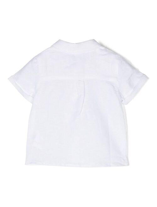 Tartine Et Chocolat short-sleeve linen shirt