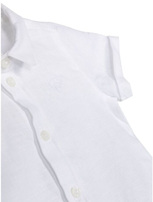 Tartine Et Chocolat short-sleeve linen shirt