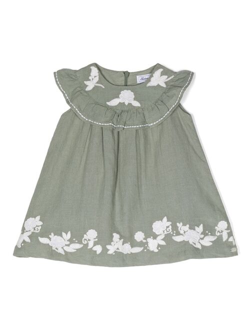 Tartine Et Chocolat floral-applique dress