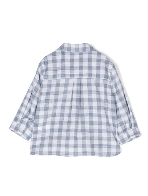 Tartine Et Chocolat gingham-check cotton shirt