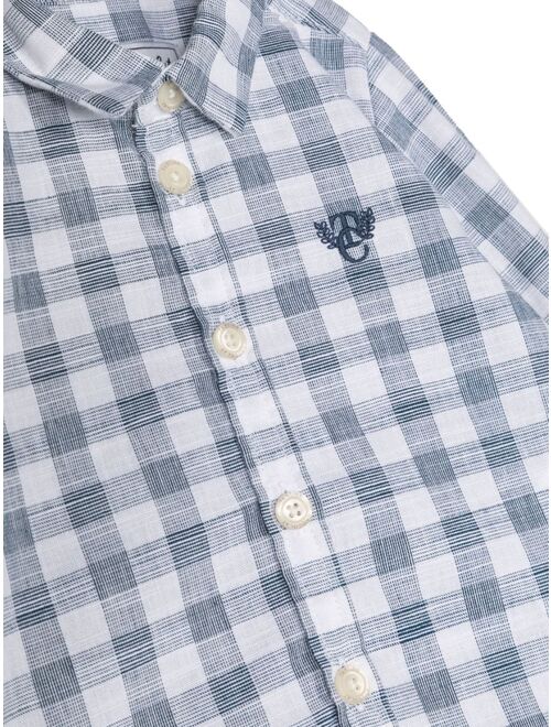 Tartine Et Chocolat gingham-check cotton shirt