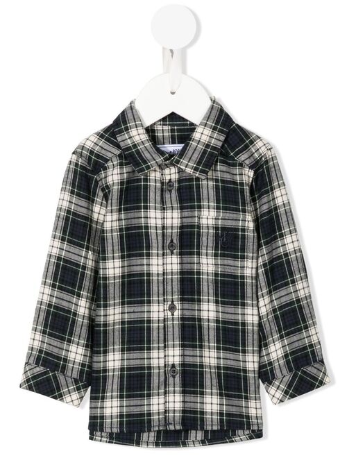 Tartine Et Chocolat check-print long-sleeve shirt