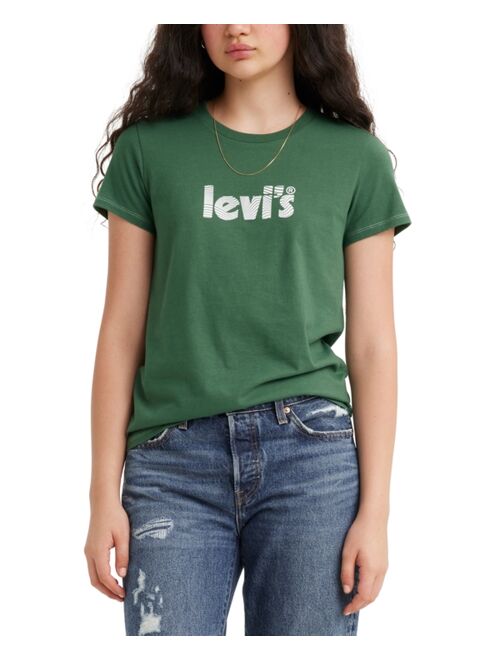 LEVI'S Women's Perfect Graphic Logo T-shirt