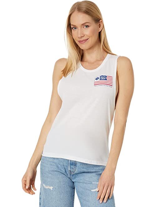 Salty Crew Freedom Flag Muscle Tank