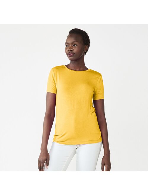 Women's Nine West Essential Crewneck Tee