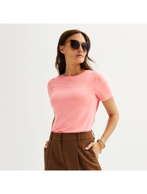 Women's Nine West Essential Crewneck Tee