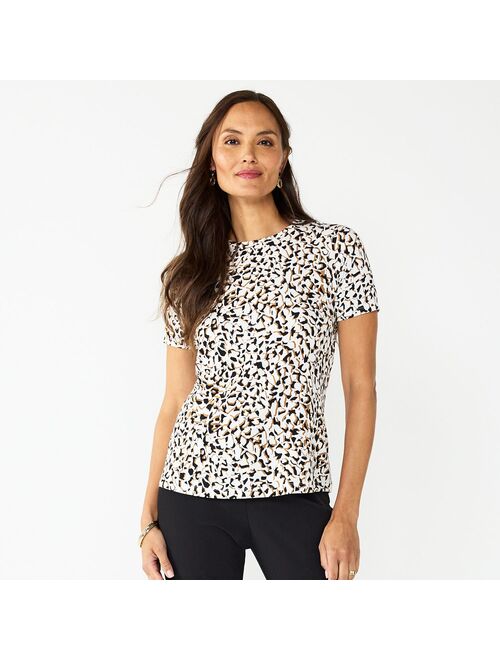 Women's Nine West Essential Crewneck Tee