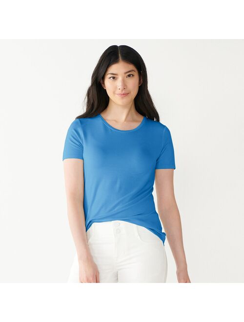 Women's Nine West Essential Crewneck Tee