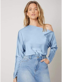 Premium Asymmetrical Neck Regular Fit Top