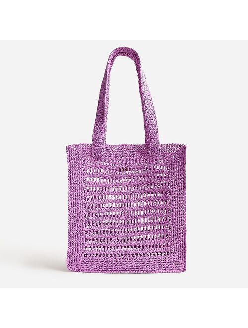 J.Crew Open-weave tote bag