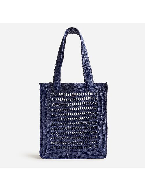 J.Crew Open-weave tote bag