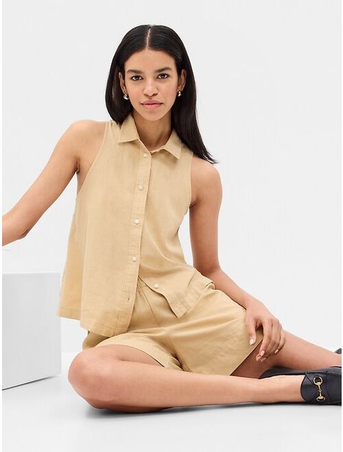 Gap Linen-Blend Shirt