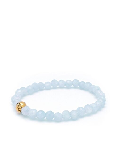 Nialaya Jewelry aquamarine beaded bracelet