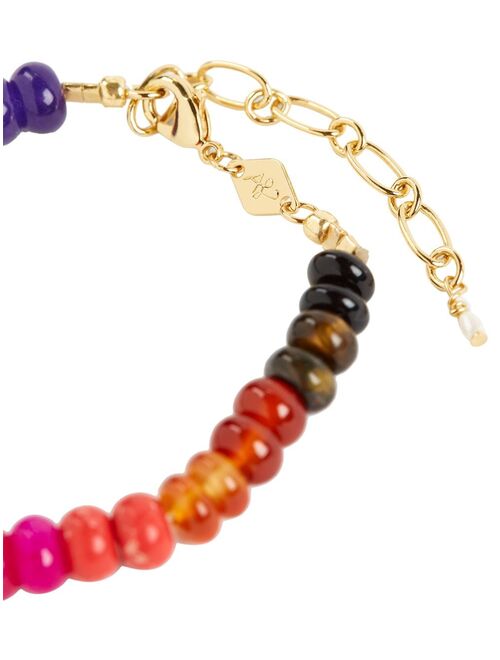 Anni Lu Iris rainbow beaded bracelet