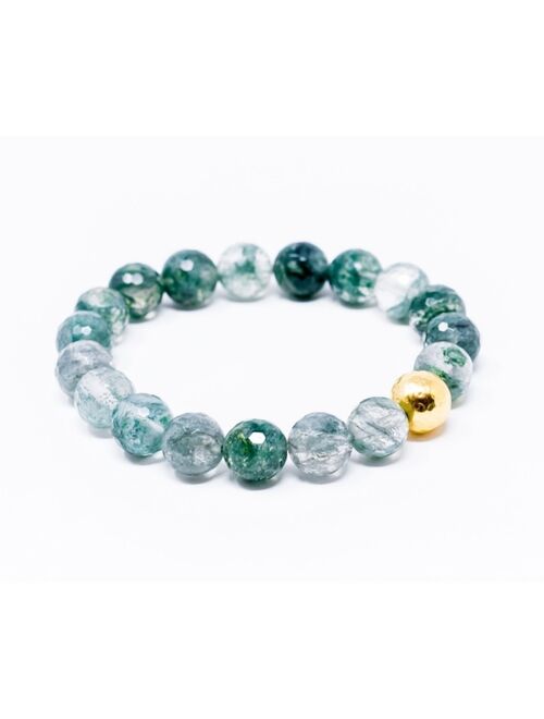 KATIE'S COTTAGE BARN Evergreen Gemstone Give Back Bracelet