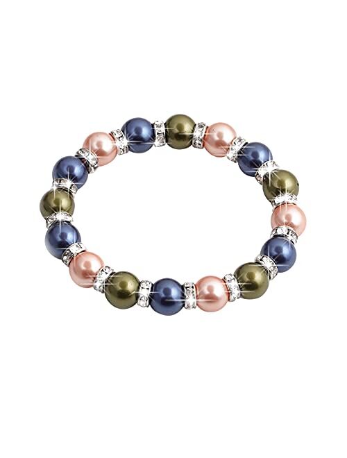 liagza Healing Bracelet For Women Anxiety Crystal Bracelet Chakra Beaded Bracelets Rose Quartz Crystals And Healing Stones Bracelet Calming Strand Stretch Bracelet Stress